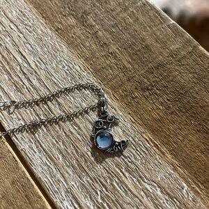Gothic Moon Pendant Necklace from Hot Topic
